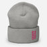 Pickleball &GOD Flamingo Cuffed Beanie